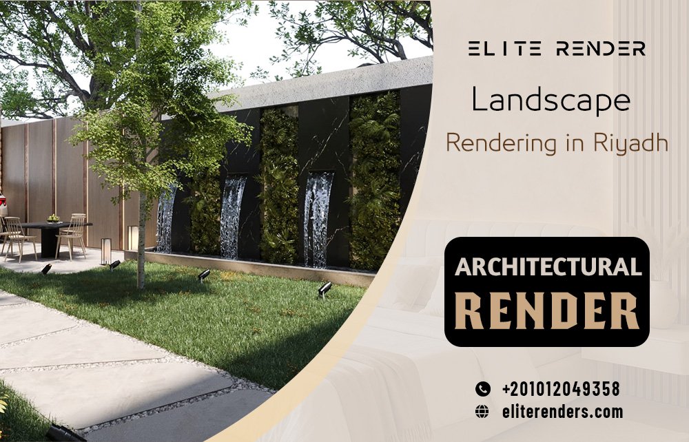 Landscape Rendering in Riyadh - Elite Renders
