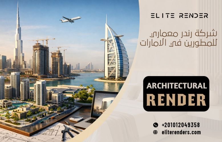 شركة رندر معماري للمطورين في الامارات