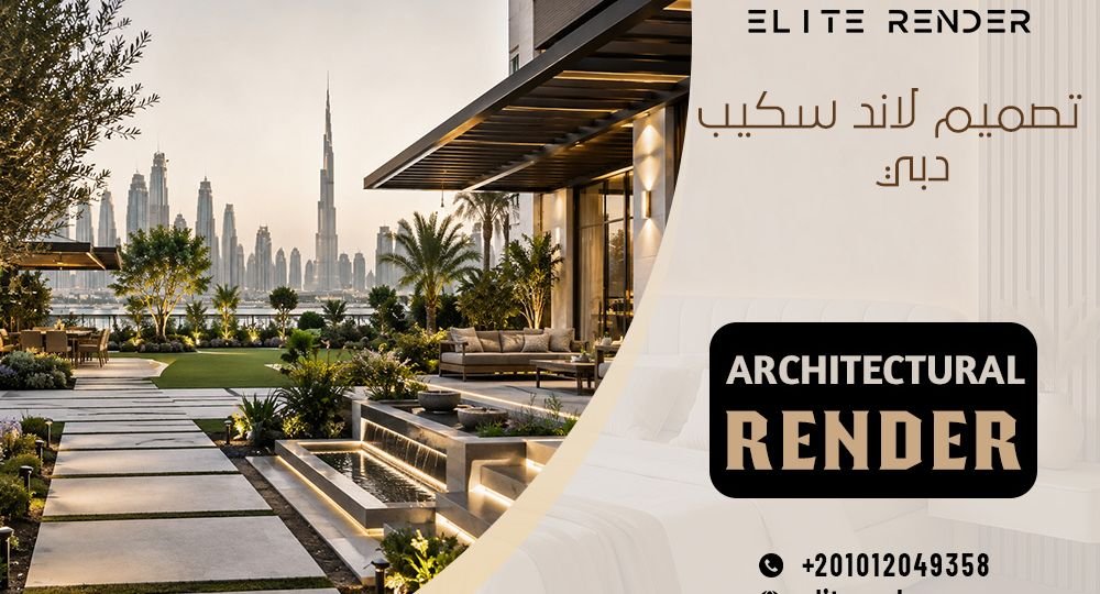 تصميم لاند سكيب دبي