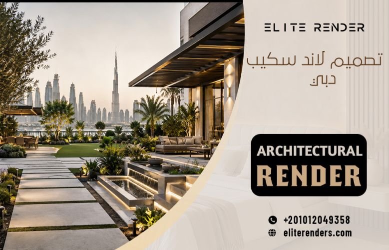 تصميم لاند سكيب دبي