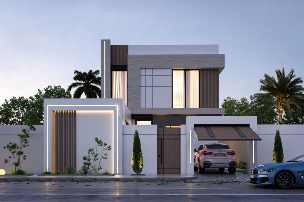 واجهات فلل بالرياض (17)